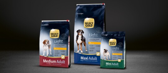 Select Gold Markenshop Hund Ernährungskonzepte Select Gold Light