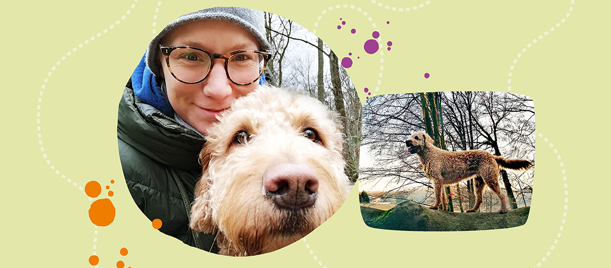 05_0221_Online_Agility_Beitrag_02 Ein Hund mit seiner Besitzerin