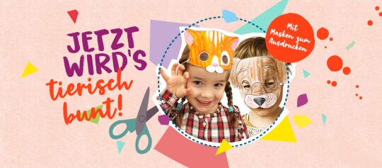 Anleitung zum Tiermasken basteln