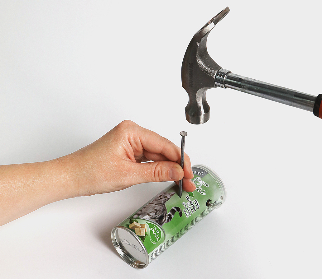 Snackrolle Katze Schritt 2