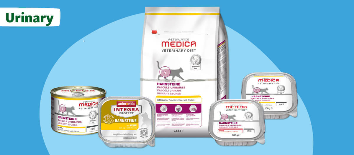 Katzenfutter zur unterstützenden Behandlung von Harnwegserkrankungen