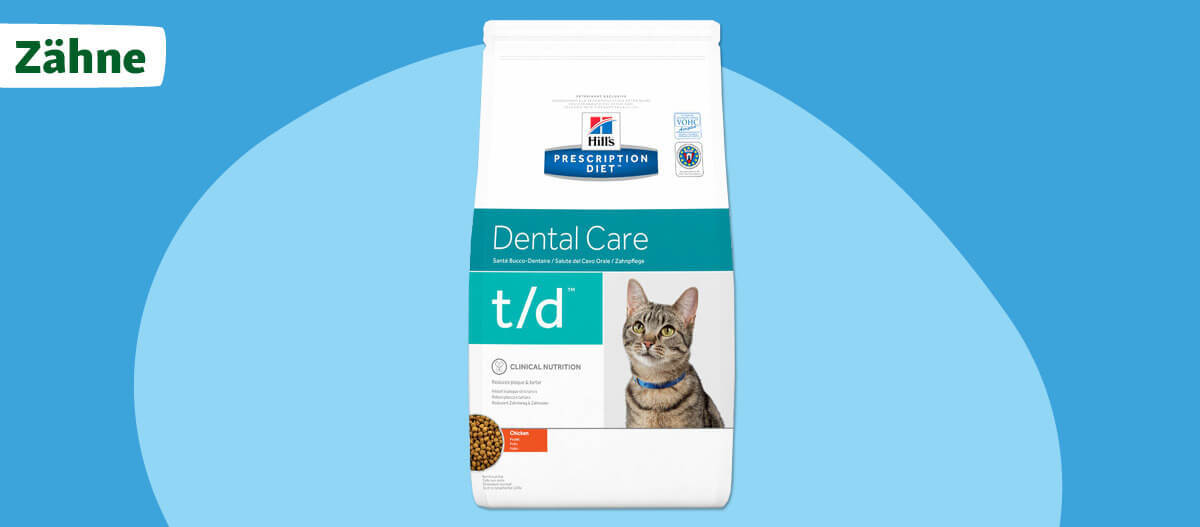 Trockenfutter zur Zahnpflege bei Katzen