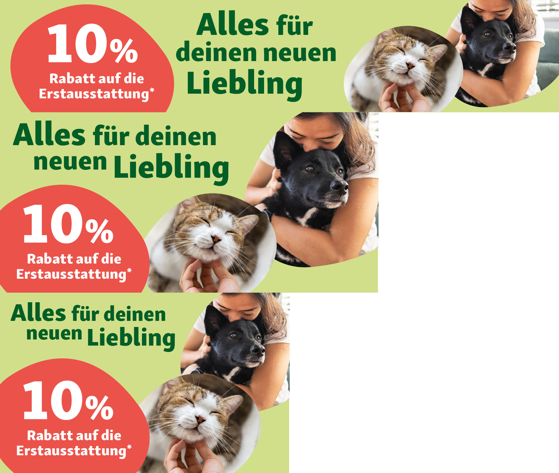 DE_KW14_Firstequipment_NewPet_SG_OS.PLP_1 Alles für deinen neuen Liebling