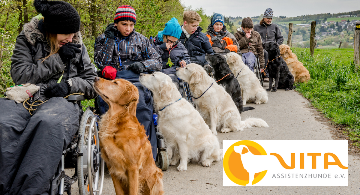 vita-assistenzhunde Vita Assistenzhunde unterstützt von tierisch engagiert