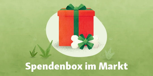 TierischEngagiert Spendenbox