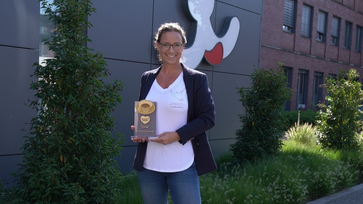 Dr. Katrin Wontorra, Gewinnerin des Goldenen Fressnapf 2024